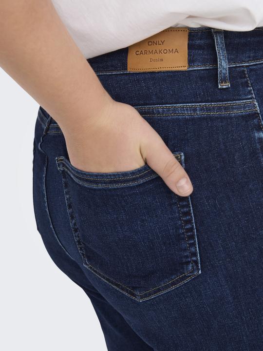 Actual product image Only CARWilly Wide Fit Crop High Waist Jeans (54)