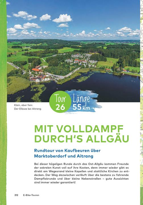 Actual product image Die 27 schönsten E-Bike Touren im Allgäu (German, Oliver Kockskämper, BVA BikeMedia GmbH, 2024)