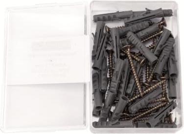 Produktbild Masterproof Schrauben-/Dübelset, 6 mm (25 Stk.)