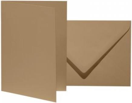 Image du produit Artoz 10 cartes pliantes avec enveloppes Mosaic DIN B6 naturel (1 pcs)