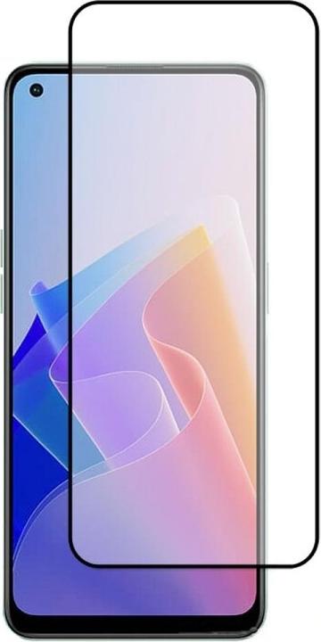 Actual product image Screenguard Oppo Reno8 Lite 5G Full Screen Protective Glass Film 2.5D 9H (1 Piece, Oppo Reno 8 Lite 5G)