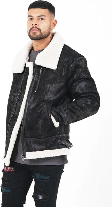 Sixth June reversible faux sheepskin leather calf ixth june