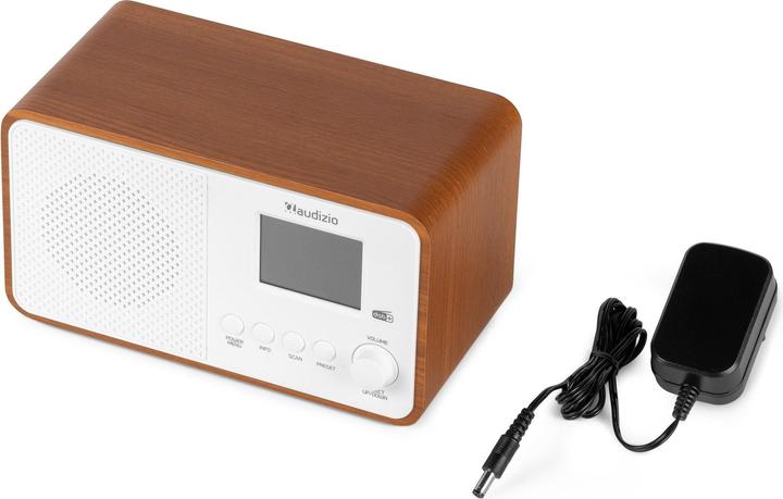 Produktbild Audizio DAB+ Radio Avio Weiss, Radio Tuner: FM, DAB+ (DAB+, FM, Bluetooth)