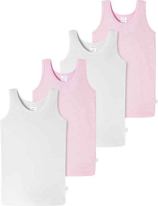 Immagine prodotto Schiesser Confezione da 4 magliette per bambini e bambine in cotone organico 95/5 (92)