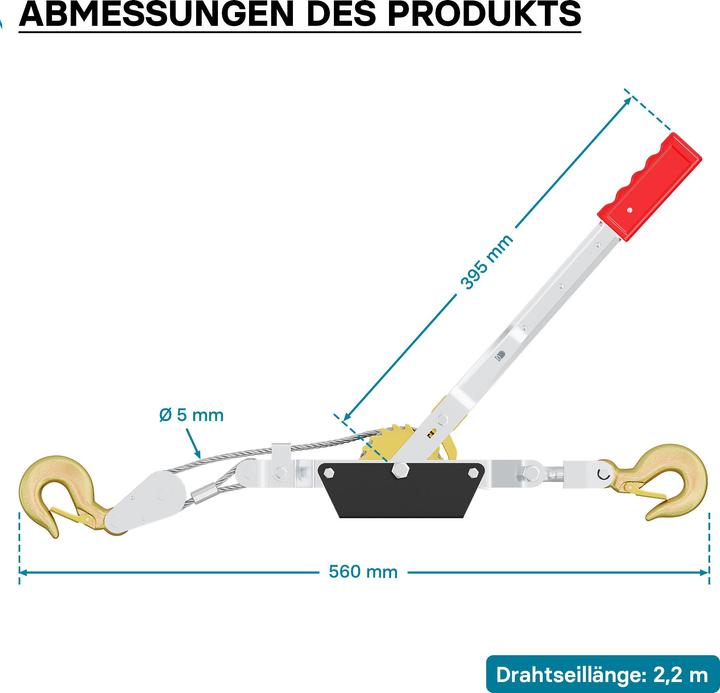 Image du produit Wiltec Palan manuel
