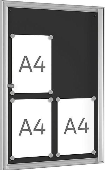 Actual product image Schaar-Design BASIC single display case (Blackboard, 50 x 76 cm)
