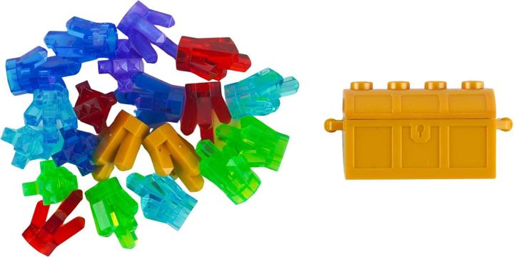 Produktbild LEGO Juwelen Schatz 20 Funkelnde Kristalle und 1 Schatztruhe - NEU! Teile 22x