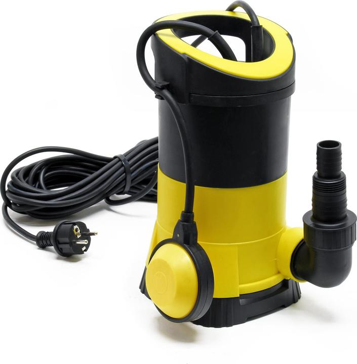 Produktbild Wiltec Schmutzwasserpumpe 7000l/h 400W Tauchpumpe Fäkalienpumpe Baupumpe Abwasserpumpe (Schmutzwasserpumpe)
