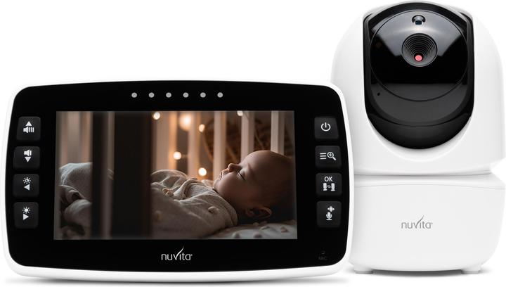 Produktbild Nuvita Audio-Video-Babyphone digital 4,3" mit Schwenk- und Neige-Kamera (Babyphone mit Kamera, 300 m)