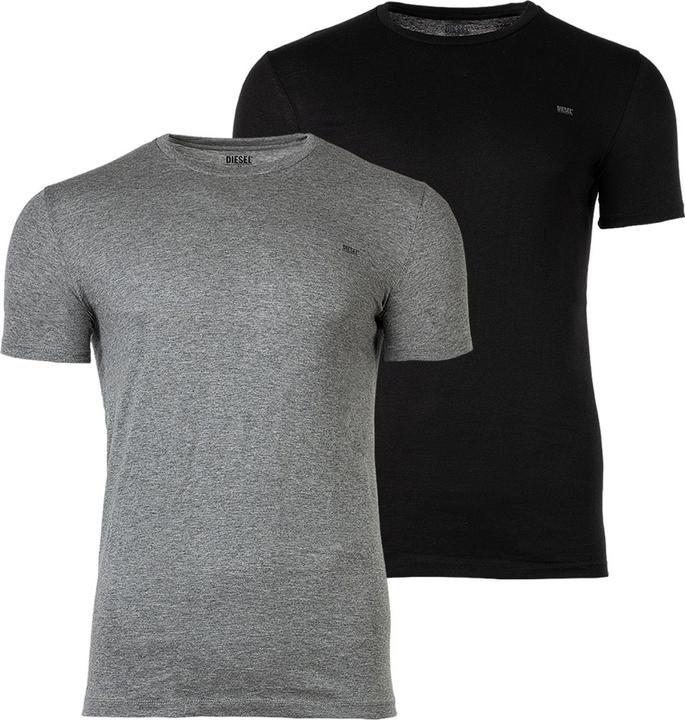 Actual product image Diesel T-shirt casual comfortable fit UMTEE-RANDAL-TUBE-TWOPACK (XXL)