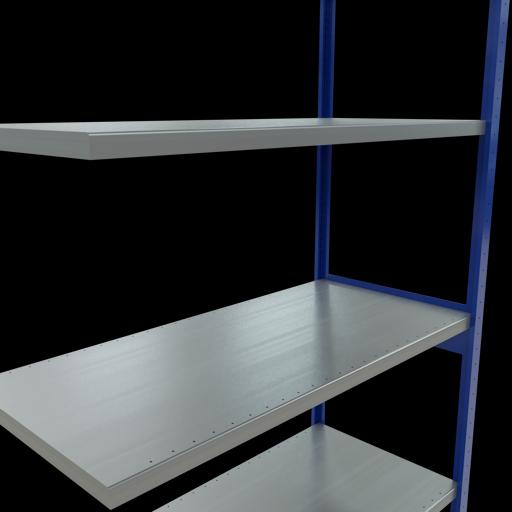 Actual product image Schulte Lagertechnik MULTIplus250 boltless add-on bay system with length bolts