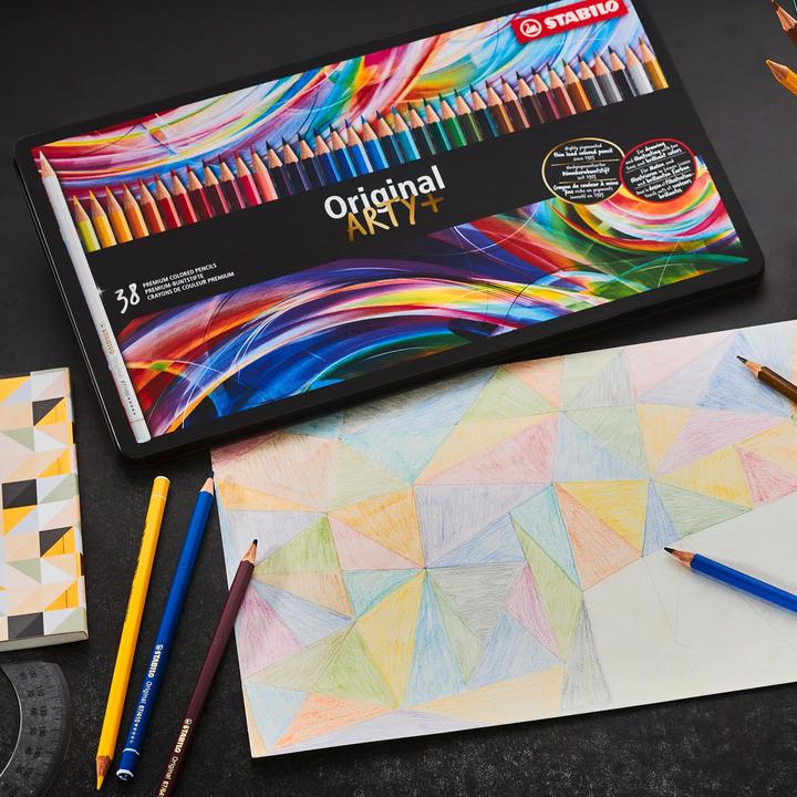 Immagine prodotto STABILO Matita colorata originale di qualità superiore (Multicolore, 12 x)