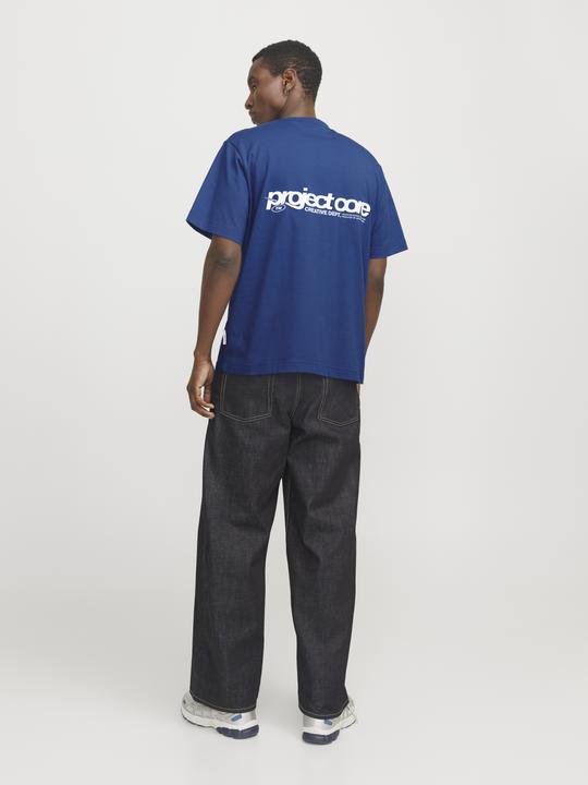 Actual product image Jack & Jones Jcounion Back Print Tee Ss Crew Noos (M)