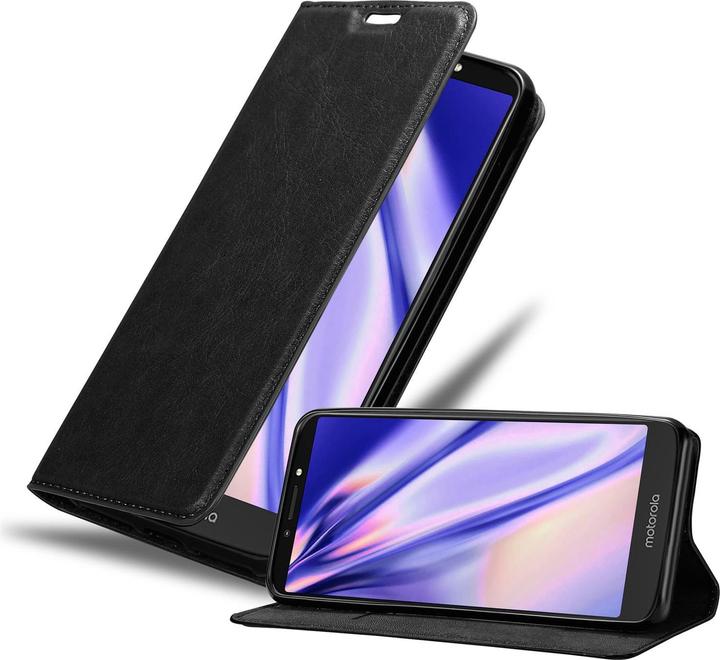 Produktbild Cadorabo Book Invisible Magnet Cover (Motorola Moto E5 Plus)