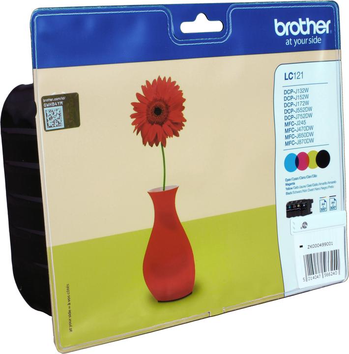 Brother LC-121VALBP Multipack (M, Y, C, BK)