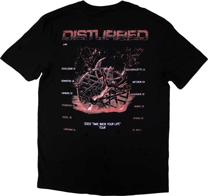 Produktbild Disturbed European Tour '23 TShirt (M)