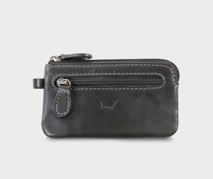 Actual product image Braun Büffel Arezzo leather key case 11 cm