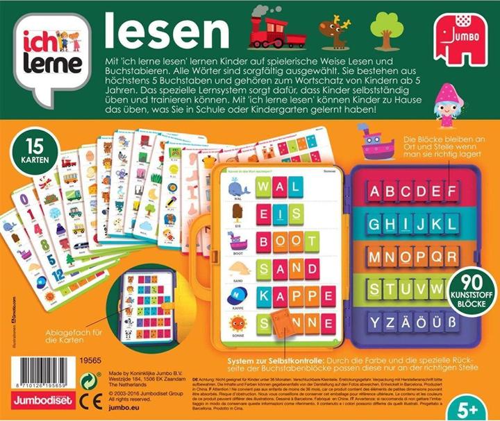 Actual product image Jumbo I learn to read (German)