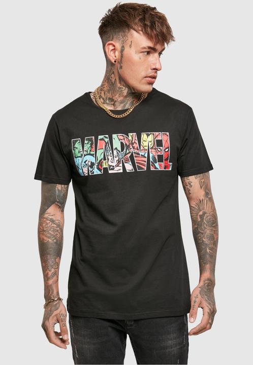 Actual product image Mister Tee Marvel Logo Character Tee (XS)