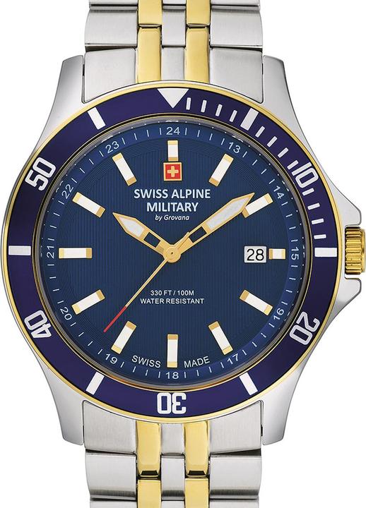 Swiss Alpine Military 7022.1145 Herren 42mm 10ATM (Analoguhr, 42 mm)