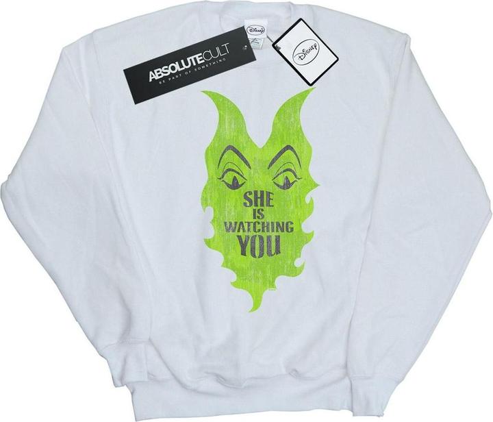 Disney The Descendants Maleficent She Is Watching Sweatshirt Jungen (128)