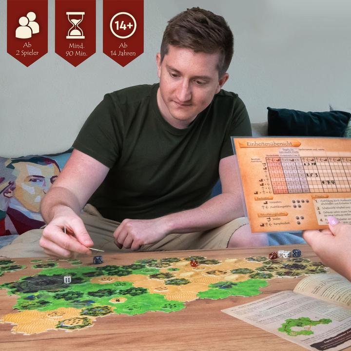 Image du produit Tactical Table War Le jeu de plateau stratégique de construction de base de la Forêt Noire (Allemand)