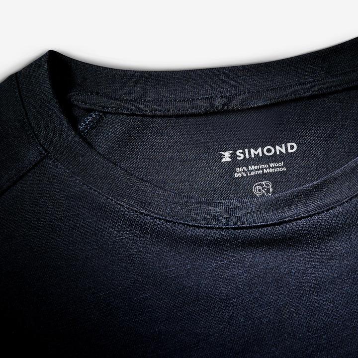 Actual product image Forclaz Langarmshirt Herren - Merino Resist dunkelblau (M)