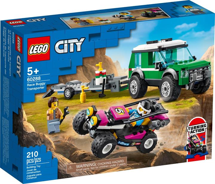 Actual product image LEGO Racing buggy transporter (60288, LEGO City)