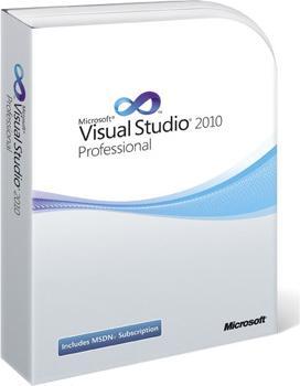 Actual product image Microsoft Visual Studio 2010 Pro MSDN Embedded -E-