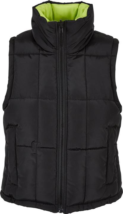 Actual product image Urban Classics Ladies Reversible Cropped Puffer Vest (M)