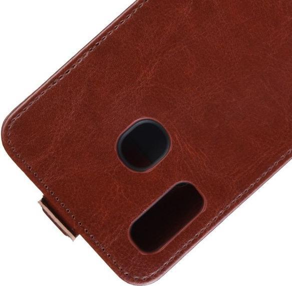 Produktbild MU Classic Leder Flipcase Hülle (Samsung Galaxy A20e)