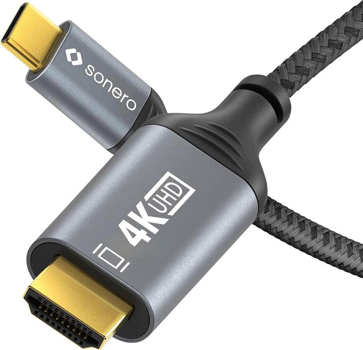 Immagine prodotto Sonero USB C – HDMI (2 m, USB tipo C, HDMI)