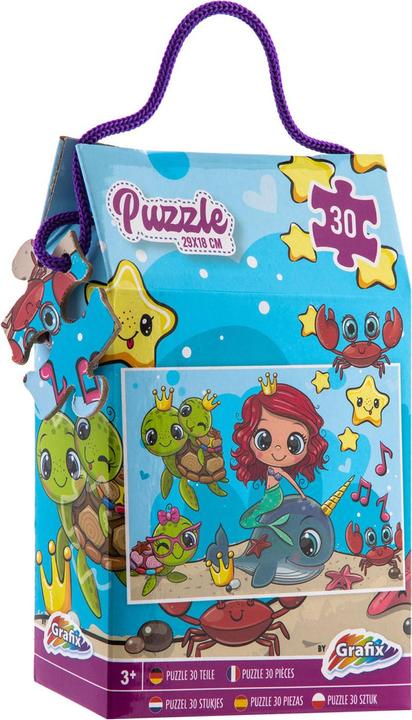 Produktbild Grafix Puzzle Meerjungfrau, 30 Teile. (30 Teile)