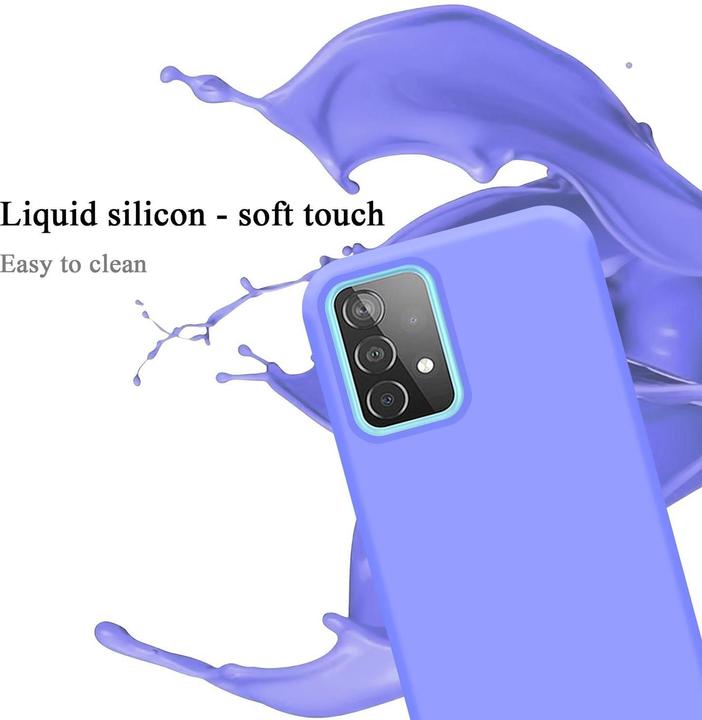 Productafbeelding Cadorabo TPU Liquid Silicone Case Cover (Samsung Galaxy A52 5G)