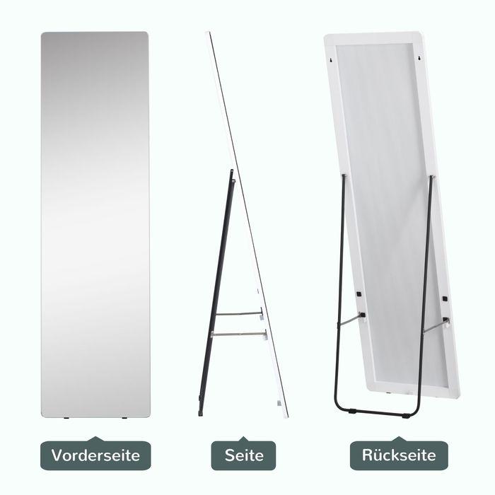 Produktbild Swisshandel24 Standspiegel, Ganzkörperspiegel mit Ständer, 45 x 160 cm Wandspiegel, Garderobenspiegel, Ankleidespi (37 x 158.5 cm)