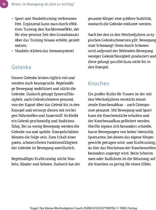 Produktbild Der kleine Wechseljahre-Coach (Deutsch, Susanne Vogel, 2024)