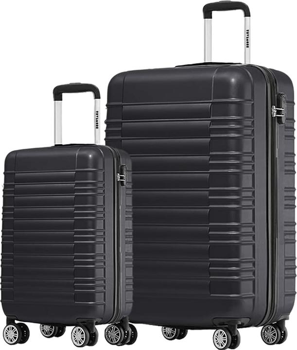 Actual product image Trvlmore 2-teiliges Kofferset (110 l, Hand luggage (up to 50 litres), L (90 - 115l))