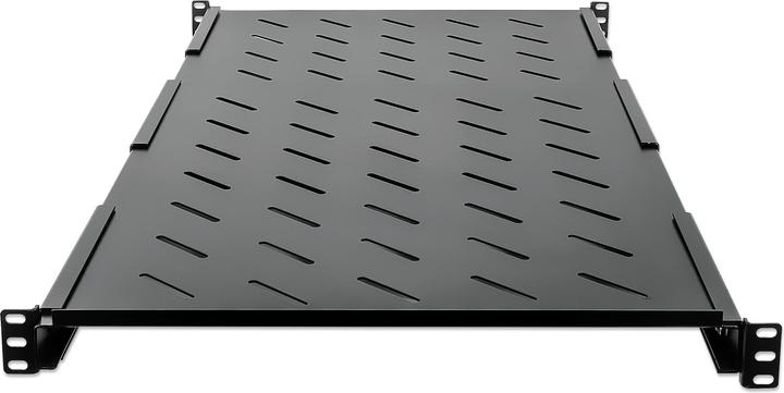Produktbild Intellinet 48,3cm Fachboden tiefenverstellbar 19 Zoll 550-1100mm 1 HE Traglast bis 45kg