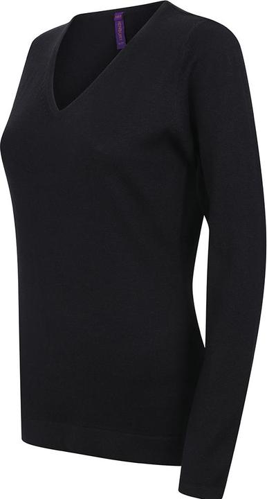 Produktbild Henbury Feinstrickpullover Mit Vausschnitt (4XL)
