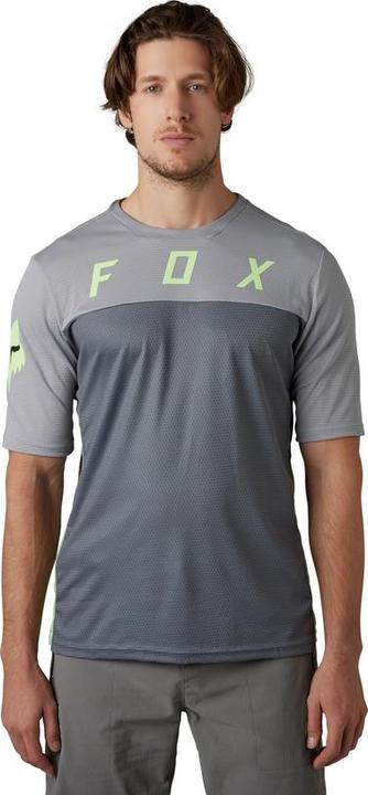 Image du produit Fox Jersey 23 Defend Ss Cekt Blk/Gry M (M)