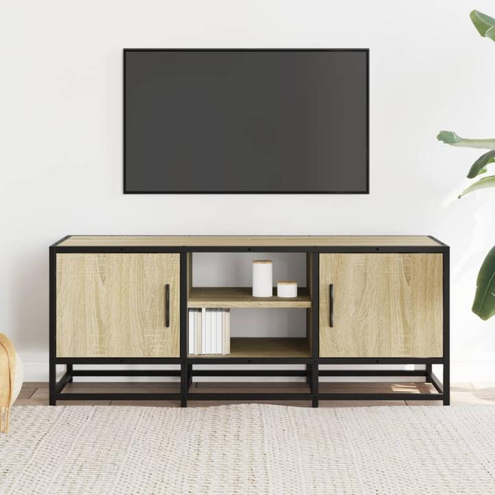 Actual product image VidaXL TV cabinet Lowboard TV cabinet TV table TV furniture Sonoma oak (100 x 35 x 41 cm)