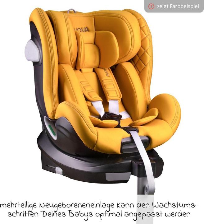 Produktbild Avova Swan-Fix I-Size Reboard Kindersitz (Reboarder, ECE R129/i-Size Norm)