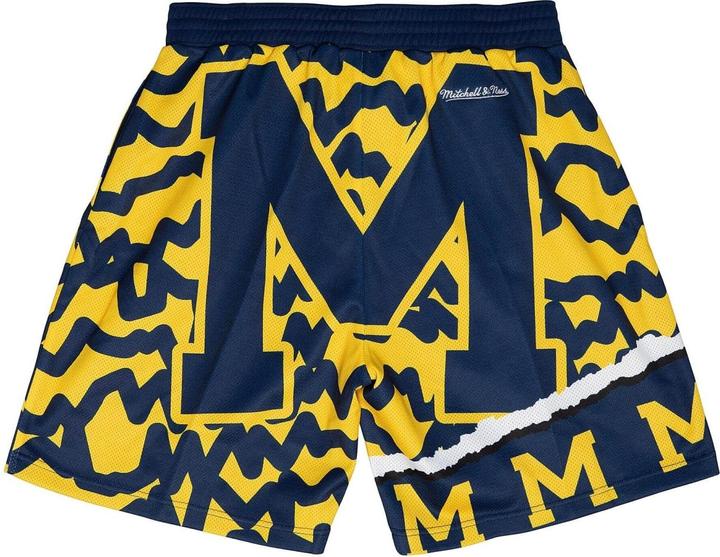 Produktbild Mitchell & Ness M&N University of Michigan JUMBOTRON Shorts - L (L)