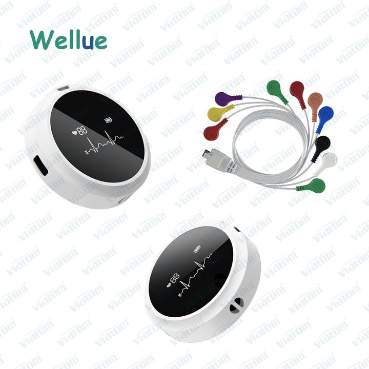 Actual product image ViatomTech Lepod Pro 12-lead 48Hrs Real-time ECG Recorder