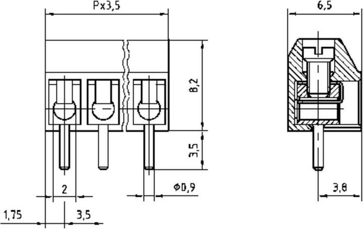 Image du produit H-Tronic Module de cantonnement avec balises