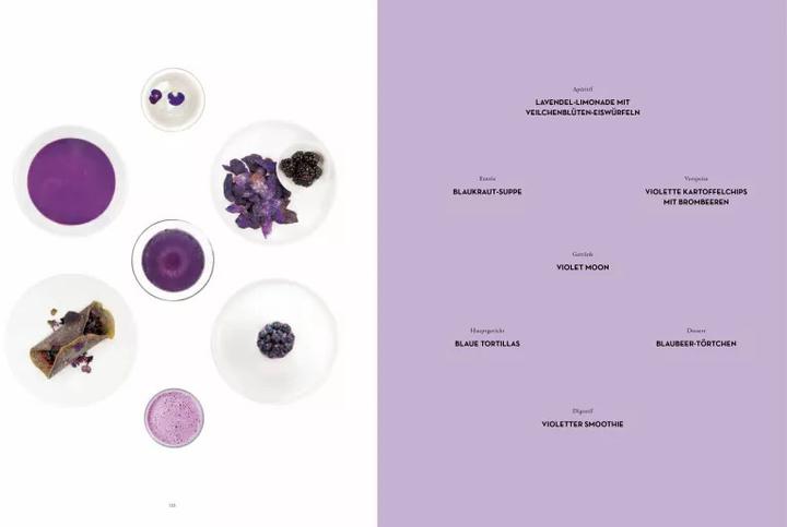 Produktbild Kochen nach Farben. 12 Farben 12 Menüs (Deutsch, Tatjana Reimann, Caro Mantke, 2018)