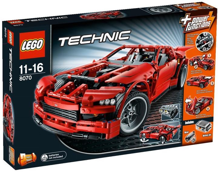 Actual product image LEGO Supercar (8070, LEGO Technic)