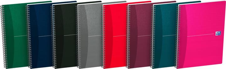 Image du produit Oxford Cahier Essentials A4 Petits Carreaux 5mm 180 Pages Reliure Intégrale Couverture Carte Coloris Assort (A4, Quadrillé)
