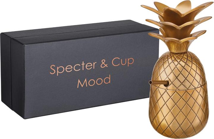 Produktbild Specter & Cup Ananas Cocktail Becher Mood Gold (3 dl, 1 x, Longdrinkgläser)
