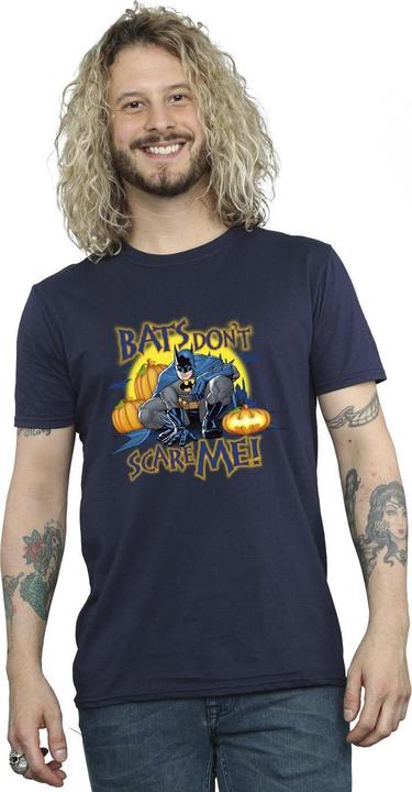 Immagine prodotto Maglietta Batman Bats Don't Scare Me Uomo (XXL)